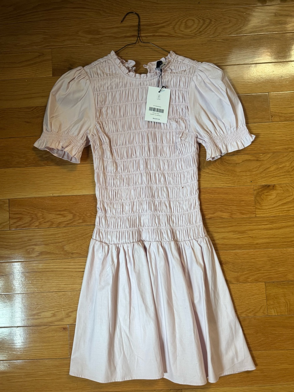 Reformation Leannah Dress Pink Size 2 NWT